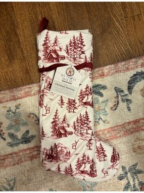 Red & White Christmas Stocking